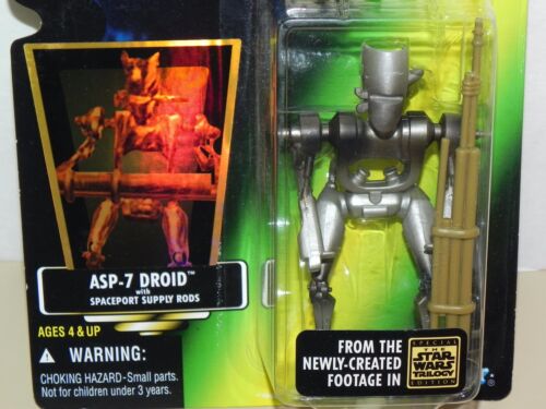 STAR WARS POTF ~ FIGURA DROIDE ASP-7 - desde 1996 ~ ¡ENVÍO GRATUITO SIN USAR! - Imagen 4 de 4