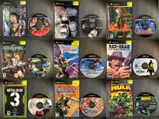 Xbox Games - Disks w/Manuals - Pick the ones you want!