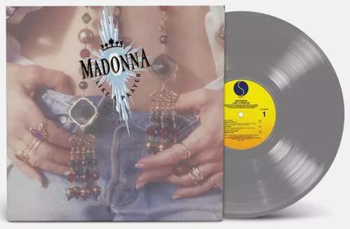 MADONNA LP  Like a Prayer SILVER VINYL Limited Edition NEW SEALED Mails same Day