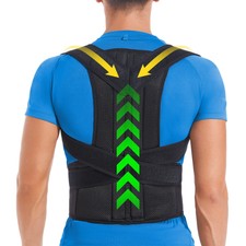 Heavy Duty Weight Lift Lumbar Lower Back Support Waist Belt Brace Suspender Work