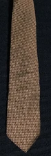 Tom James Mens Silk Necktie Woven geometric 3.5x58.5