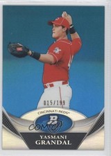 2011 Bowman Platinum Prospects Blue 15/199 Yasmani Grandal #BPP16 0c2