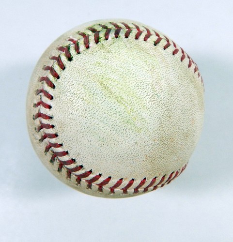 2021 ARI Diamondbacks Pitt Pirates Game Used Baseball Jacob Stallings RBI Double - Picture 4 of 5