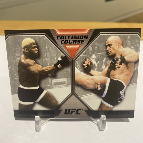 Ufc Collision Course 2011 Topps UFC Moment of Truth Collision Course Randleman Rutten 75/88 ...