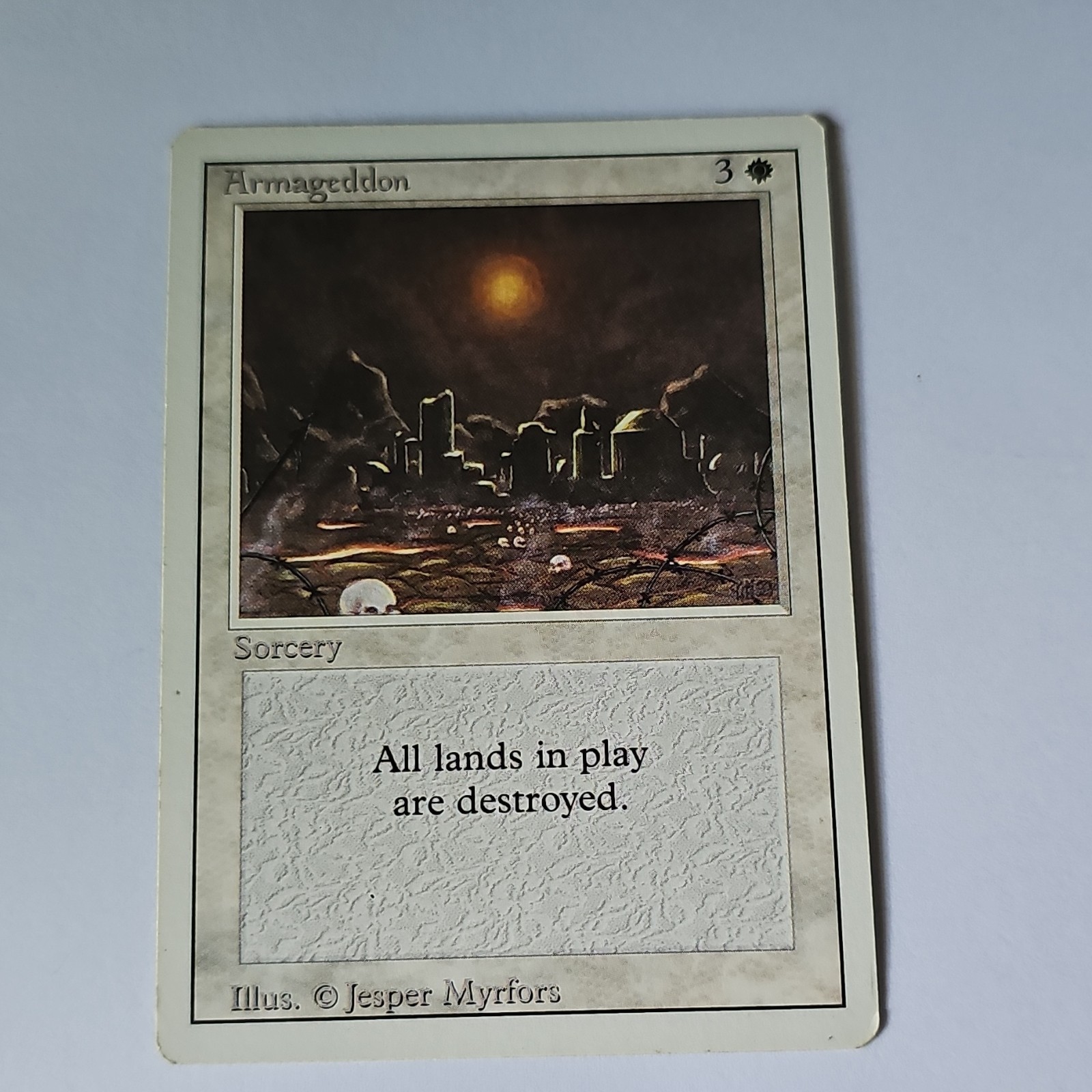 vintage magic the gathering Armageddon Revised Ed. rare lp