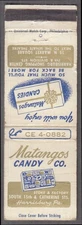 Matangos Candy Store & Factory S 15th & Catherine Sts Harrisburg PA matchcover