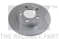 2X Bremsscheibe NK 314761 FüR Leon Bora Seat Fabia Ibiza Audi VW A3 Skoda A1 ST