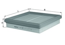 MAHLE Luftfilter LX 328 Filtereinsatz für PORSCHE 964 911 Targa Speedster