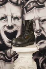 Mens Bata Military Mickey Mouse Left Boot 11 Wide