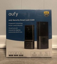 eufy Smart Lock C220 Fingerprint Keyless Wi  Fi Deadbolt