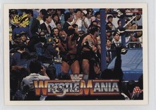 1990 Classic WWF The History of Wrestlemania Ax Smash Demolition #46 0co1