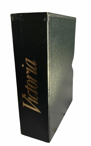 Vtg Victoria Magazine Storage Case Slipcase Binder Holds About 12 Magazines HTF