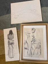 SIDNEY HORNE SHEPHERD 1909-93 3 Original Drawings / Watercolour