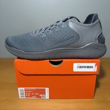 Nike Free RN 2018 2020 Men  s 12 Gunsmoke Grey Thunder 942836-011