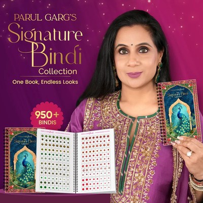 Parul Garg Beauty The Signature Bindi Collection 950+ Multicolour Designer Bindi