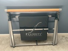 Fluidity Bar Fitness Evolved Dance Pilates Ballet Yoga Exercise Foam Mat Blue