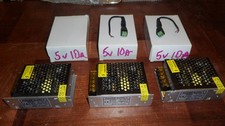3X S-50-5 50W DC 5V 10A Output AC 110V/220V Input Switching Power Supply