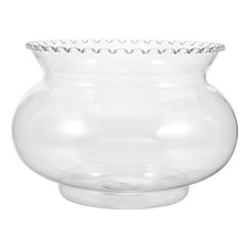  Plastic Fish Bowls Transparent Fish Tank Shatterproof Goldfish Bowl Clear Round