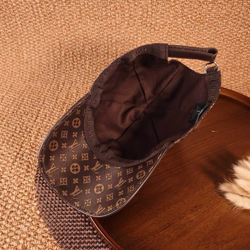 Louis Vuitton Monogram Logo Brown Adjustable Women