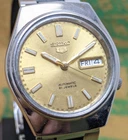 Rare Vintage Seiko 5 Automatic Day Date Movement No. 7s26A Japan Made Mens Watch