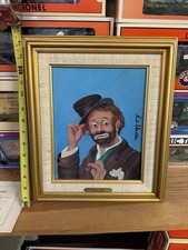 Red Skelton “Freddie the Freeloader” Limited Edition Canvas 2901/5000 Signed COA