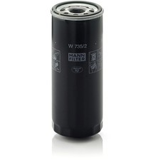 Ölfilter MANN-FILTER W 735/2 Anschraubfilter für AUDI A6 Avant (4B5, C5)