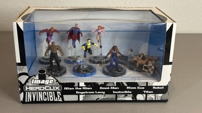 INDY HEROCLIX Image INVINCIBLE Kirkman Collector Set Open Box READ