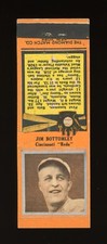 1934 Diamond Matchbooks U1 Baseball #17 Jim Bottomley VG/EX *e1