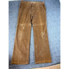 Vintage 70S Levis Strauss Tailored Classics Cord Corduroy Pants Mens 38 Retro