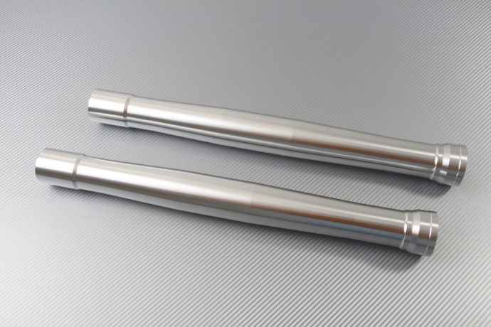 Tiges de fourche SPR Moto Guzzi V85TT 2024-2026 avec finition chrome dur anti-usure