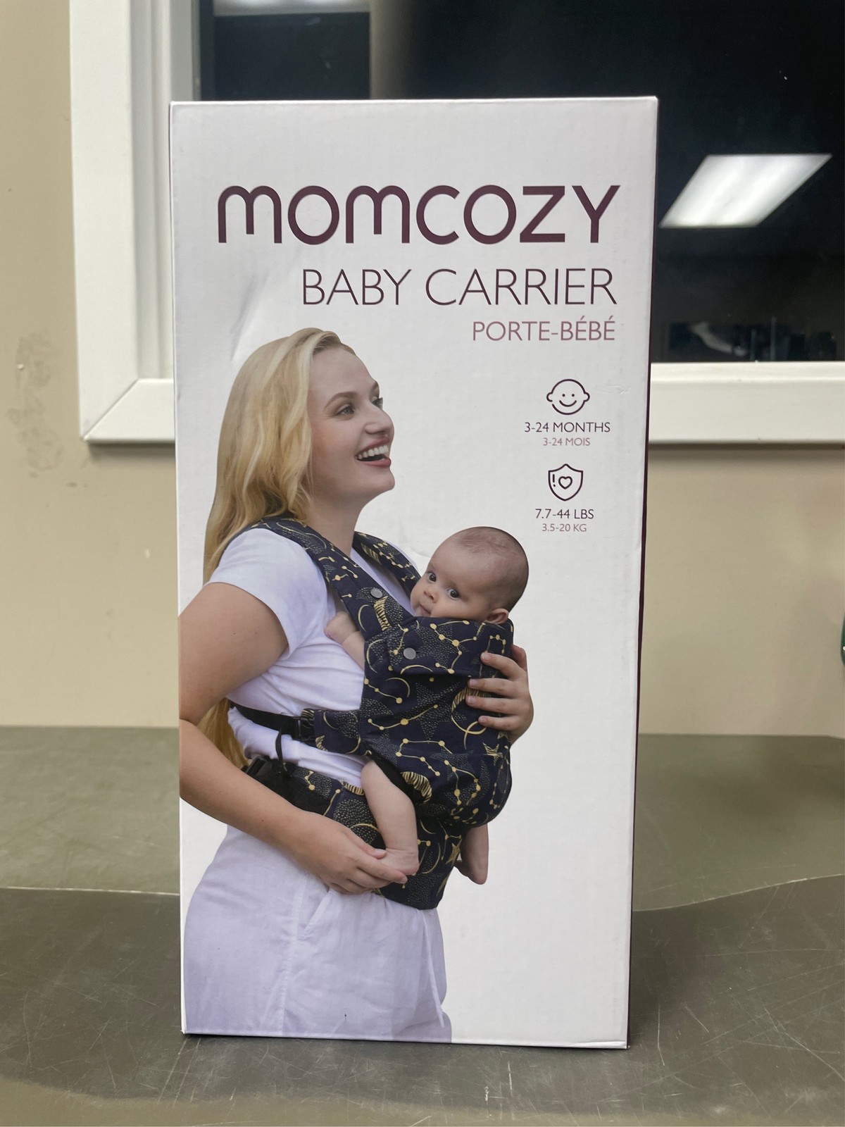 Momcozy Ergonomic Baby Carrier Lightweight 7-44lbs