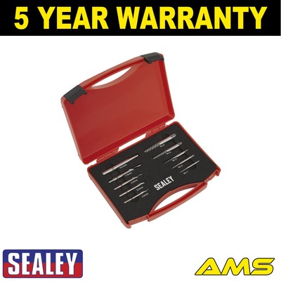 Sealey Stufenbohrer Schrauben-/Bolzenausdreher-Set 10-teilig AK8187