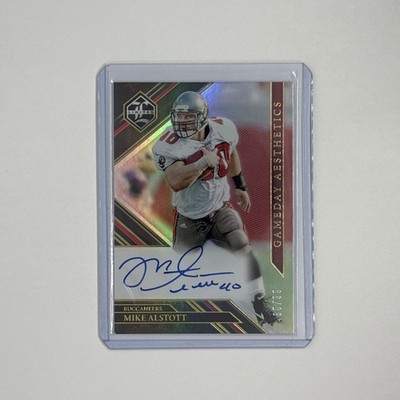 2022 Panini Limited Gameday Aesthetics Auto #GDA-MAL Mike Alstott Buccaneers /99