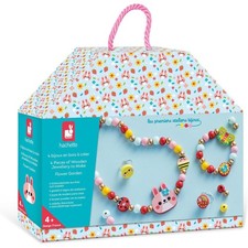 Jeu créatif - Création de bijoux en bois - Collier, bague et bracelet - Dès 4 an