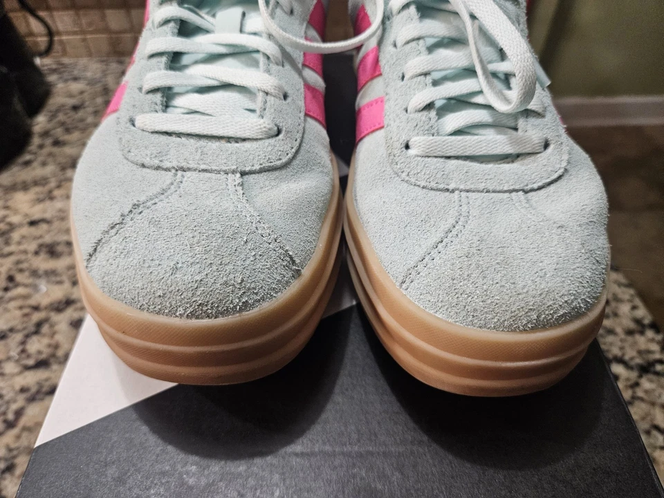 Adidas VL суда смелый женщин кроссовок размер 7 бирюзовый/розовый б/у - Изображение 3 из 4