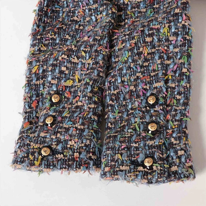 Giacca CHANEL COCO in tweed con bottoni multicolore WS15118