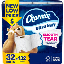 Charmin Ultra Soft 2-Ply Toilet Paper 32 rolls, 215 sheets/roll