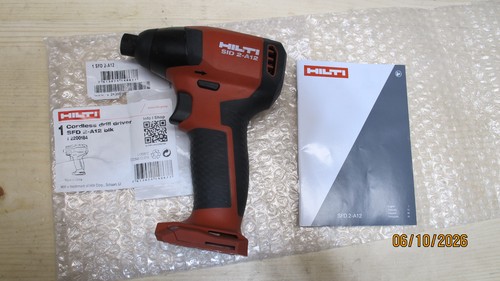 Hilti SID 2-A12 Impact Driver Red/Black 12V Li-Ion No Battery- Tool Only- Used