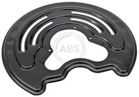 A.B.S. Spritzblech, Bremsscheibe Hinterachse, Links U.A. FüR Nissan, Opel