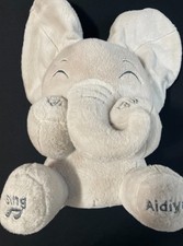 Aidiya Elephant Peek-A-Boo Singing Toy Plush. Works