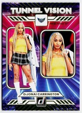 Dijonai Carrington Dallas Wings 2025 Donruss Tunnel Vision Press Proof #5