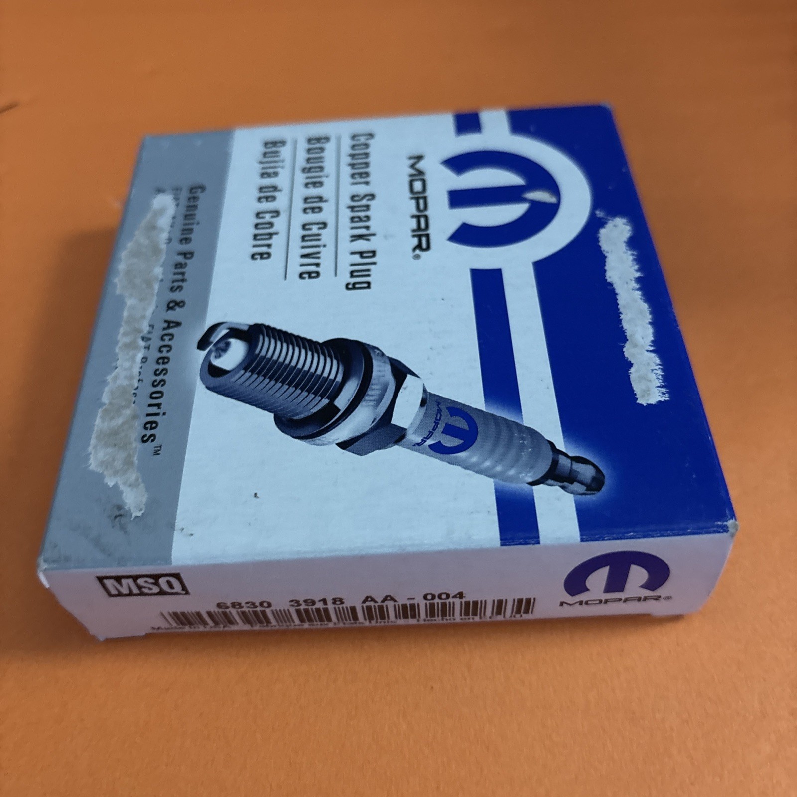 Genuine Mopar Spark Plug 68303918AA PACK OF 4  4.7L  for DODGE JEEP CHRYSLER RAM