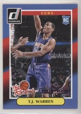 2014-15 Panini Donruss The Rookies Press Proof Purple 163/199 TJ Warren #15 5p5