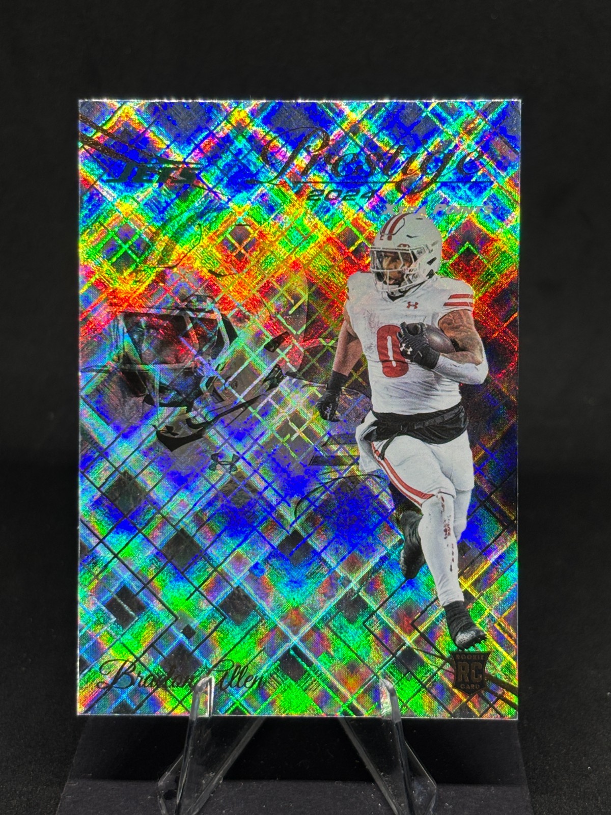 Braelon Allen 2024 Prestige Rookies Xtra Points Diamond #365 Badgers Jets