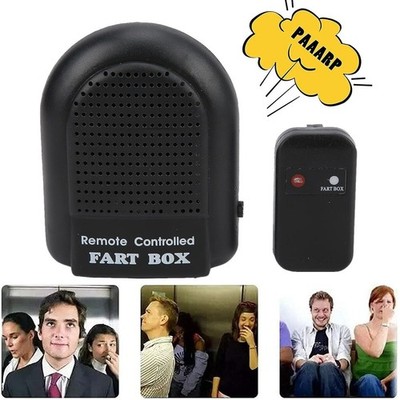 Electronic Fart Box Machine Remote Controlled Prank Joke Fun Fart Machine Box US