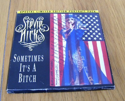 Stevie Nicks Sometimes It's A Bitch Picture Pack 7'' Vinyl Complete Ex