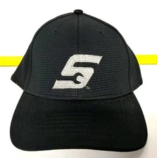 Snap-On Tools Hat Baseball Cap Cotton Black Silver Logo K-Products One Size