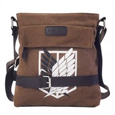 Attack on Titan Anime Shoulder Messenger Bag - Cosplay Backpack for Fans