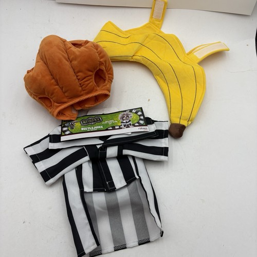 Beetlejuice Dog Costume - plus Banana and Pumpkin Costumes Pets