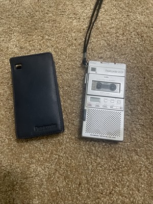Olympus Pearlcorder X-01 Silver Vintage 1985 | eBay